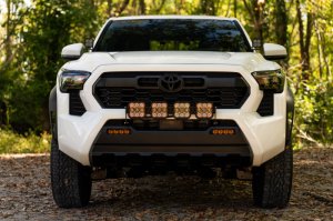 Toyota Tacoma LED Grille Kit - Diode Dynamics - SS5 Grille CrossLink Lightbar Kit - Pro Yellow Combo - 2024+